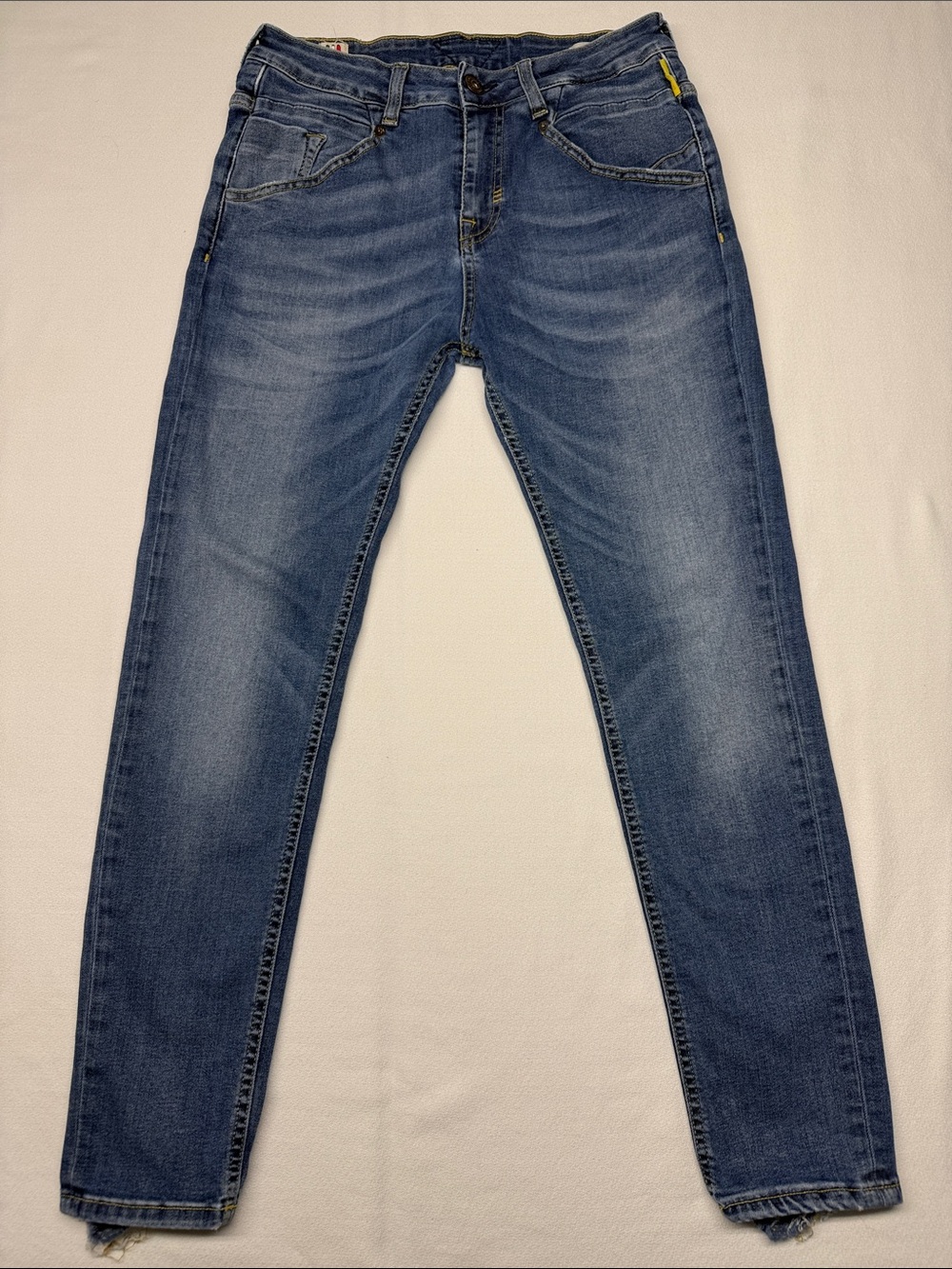 Meltin’Pot LEIA Loose Fit Jeans Made in Italy Women’s Blue Denim